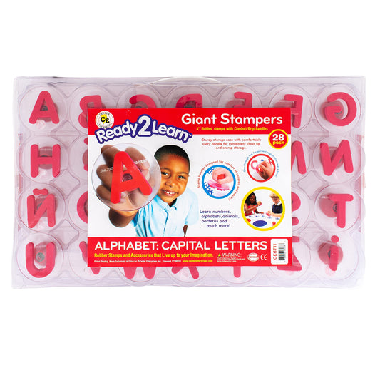 giant stampers uppercase letters set of 28 - MAIN