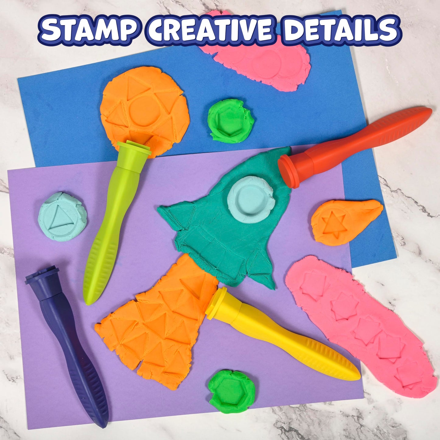 tri grip stampers geometric set of 4 imagine - PT04