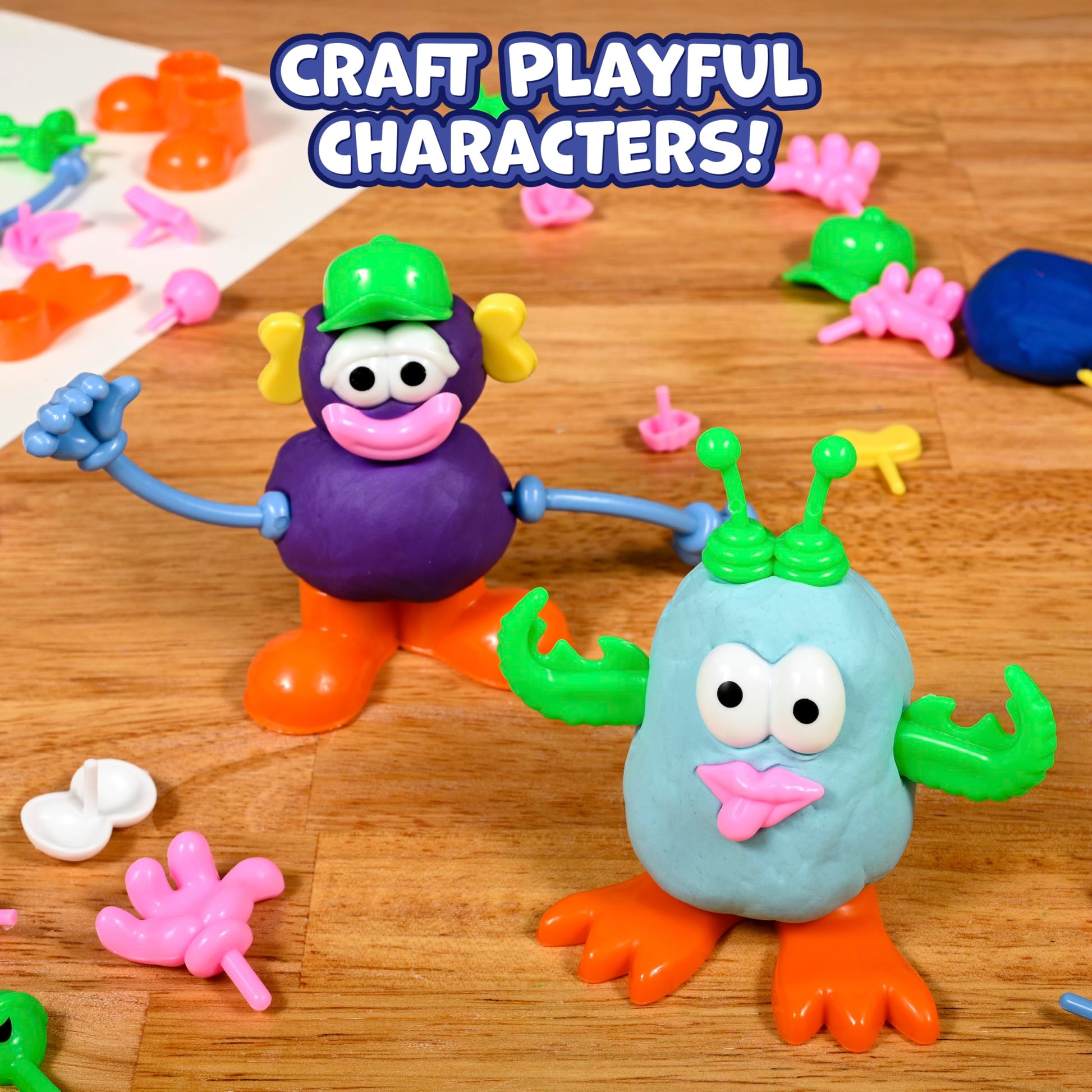 dough character accessories set of 52 - PT03