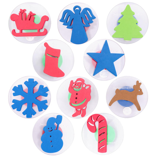 giant stampers christmas shapes set of 10 - MAIN
