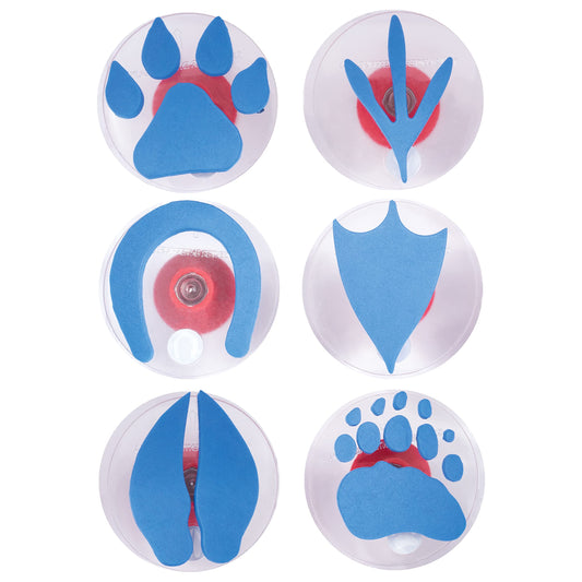 giant stampers paw prints set of 6 - MAIN