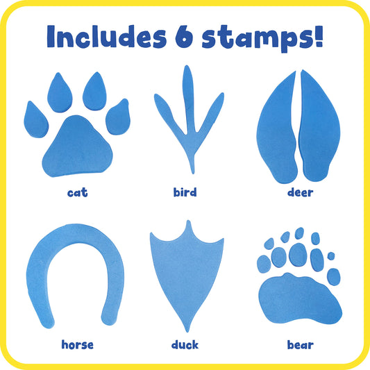 giant stampers paw prints set of 6 - PT01