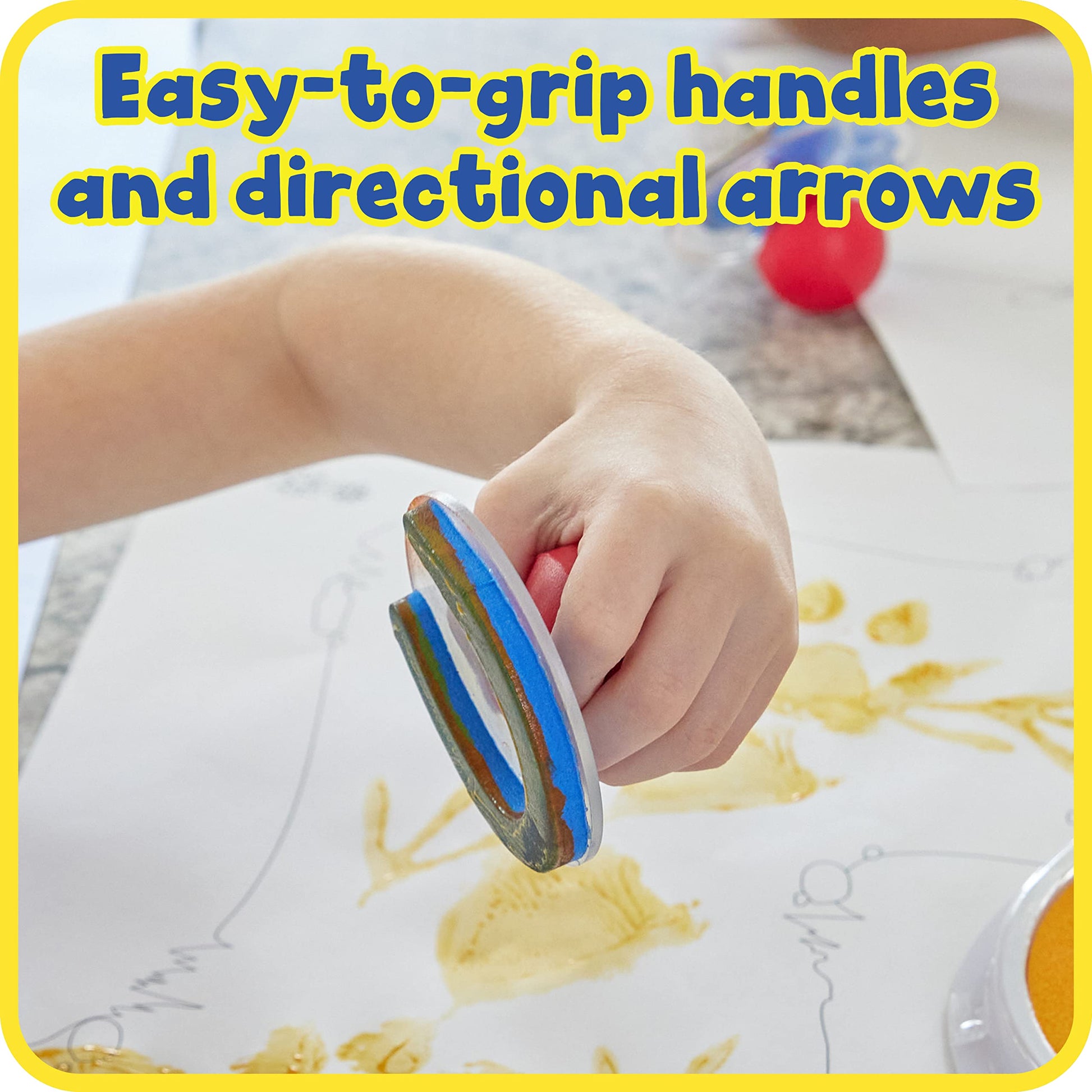 giant stampers paw prints set of 6 - PT02