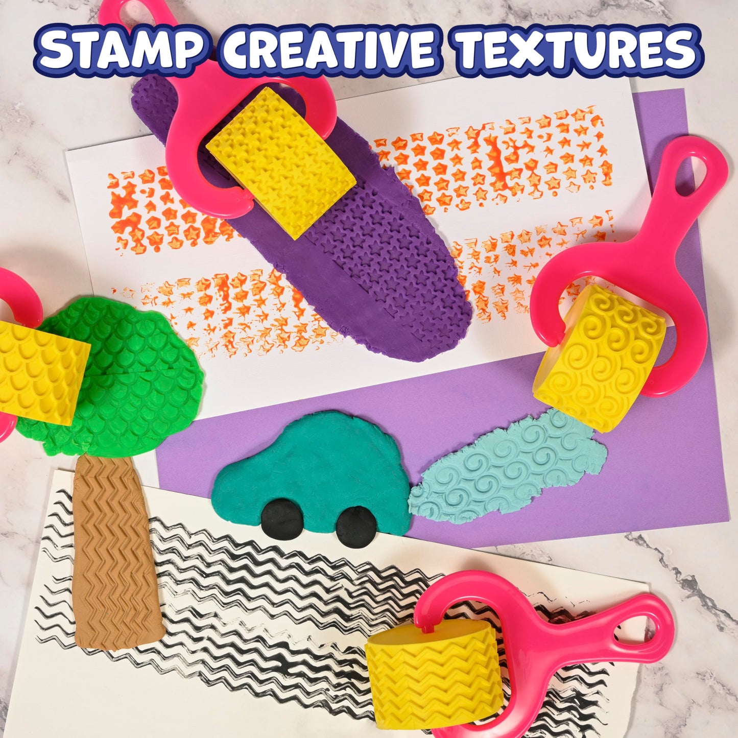 paint dough explorers set 3 set of 4 imagine - PT04