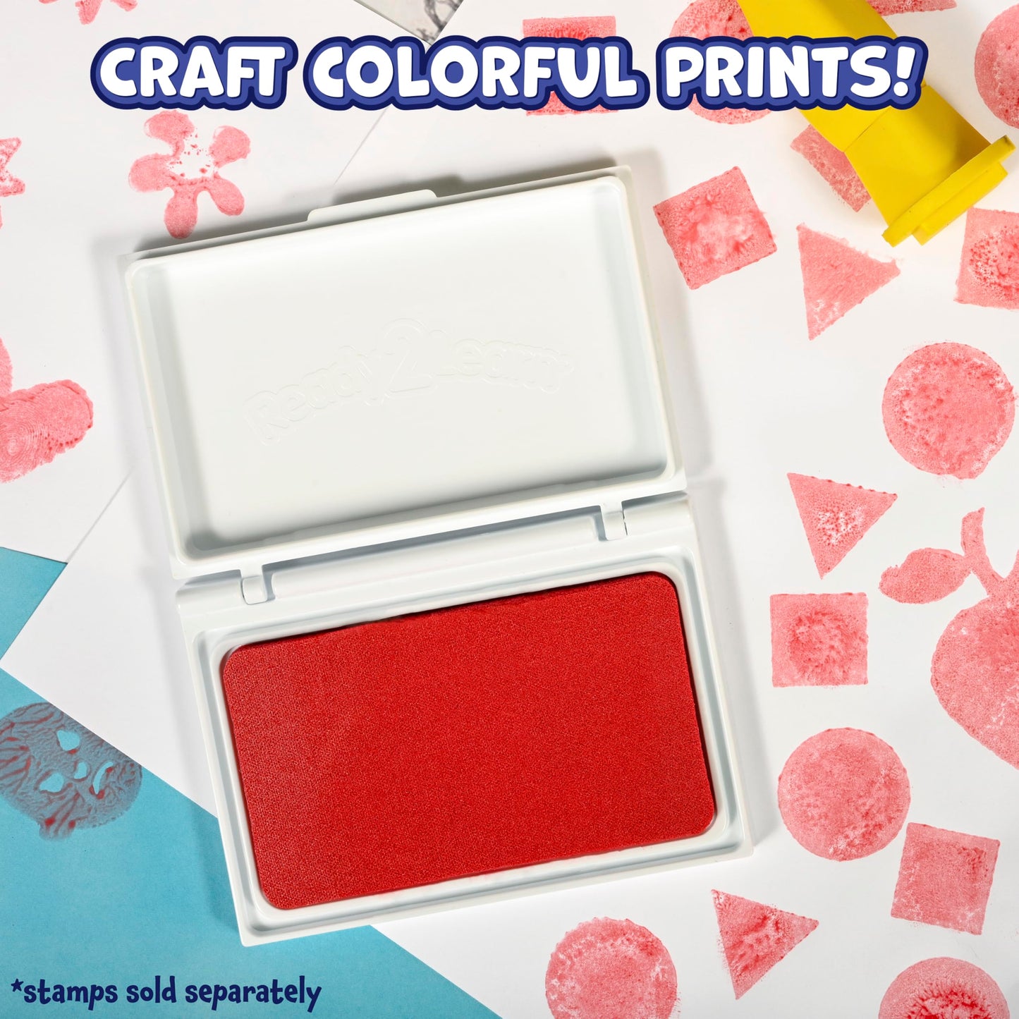 ready 2 learn washable stamp pad red - PT04