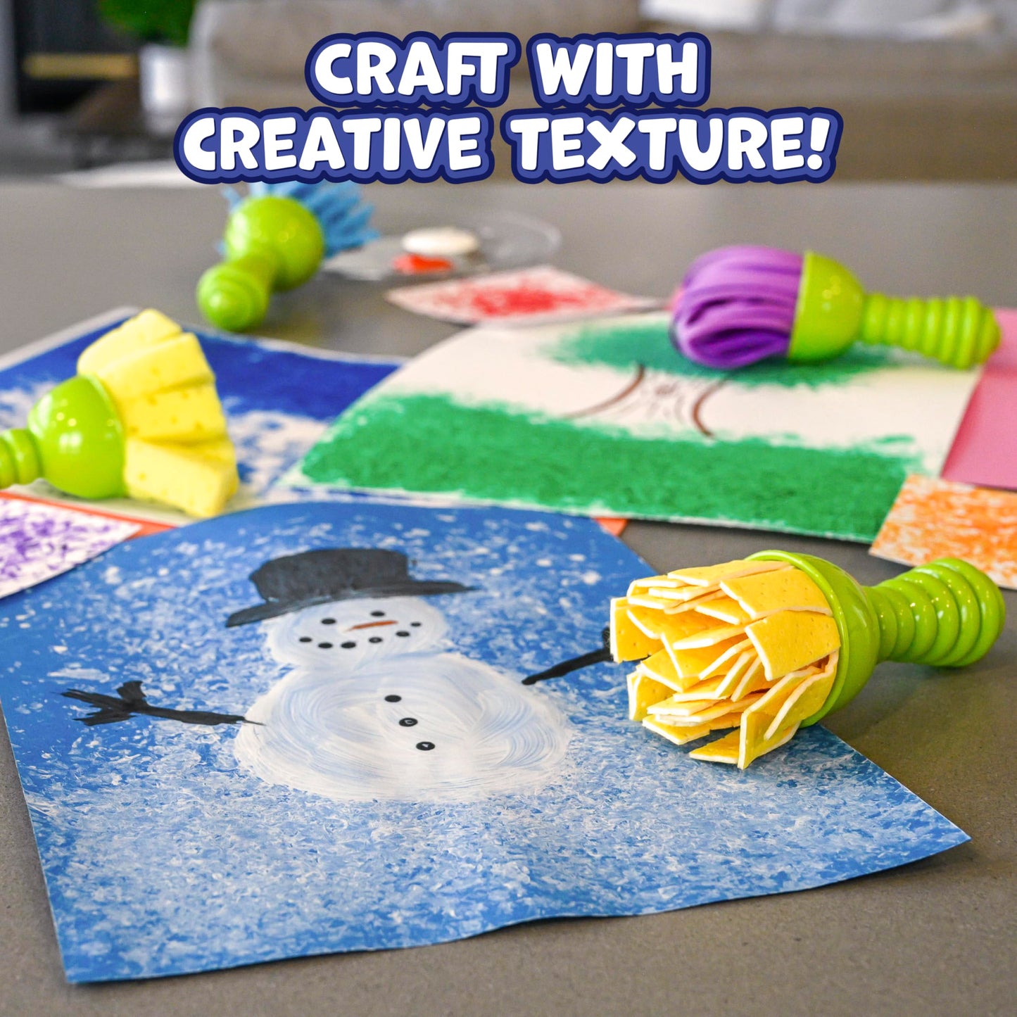 textured art tools set 2 set of 4 imagine - PT01