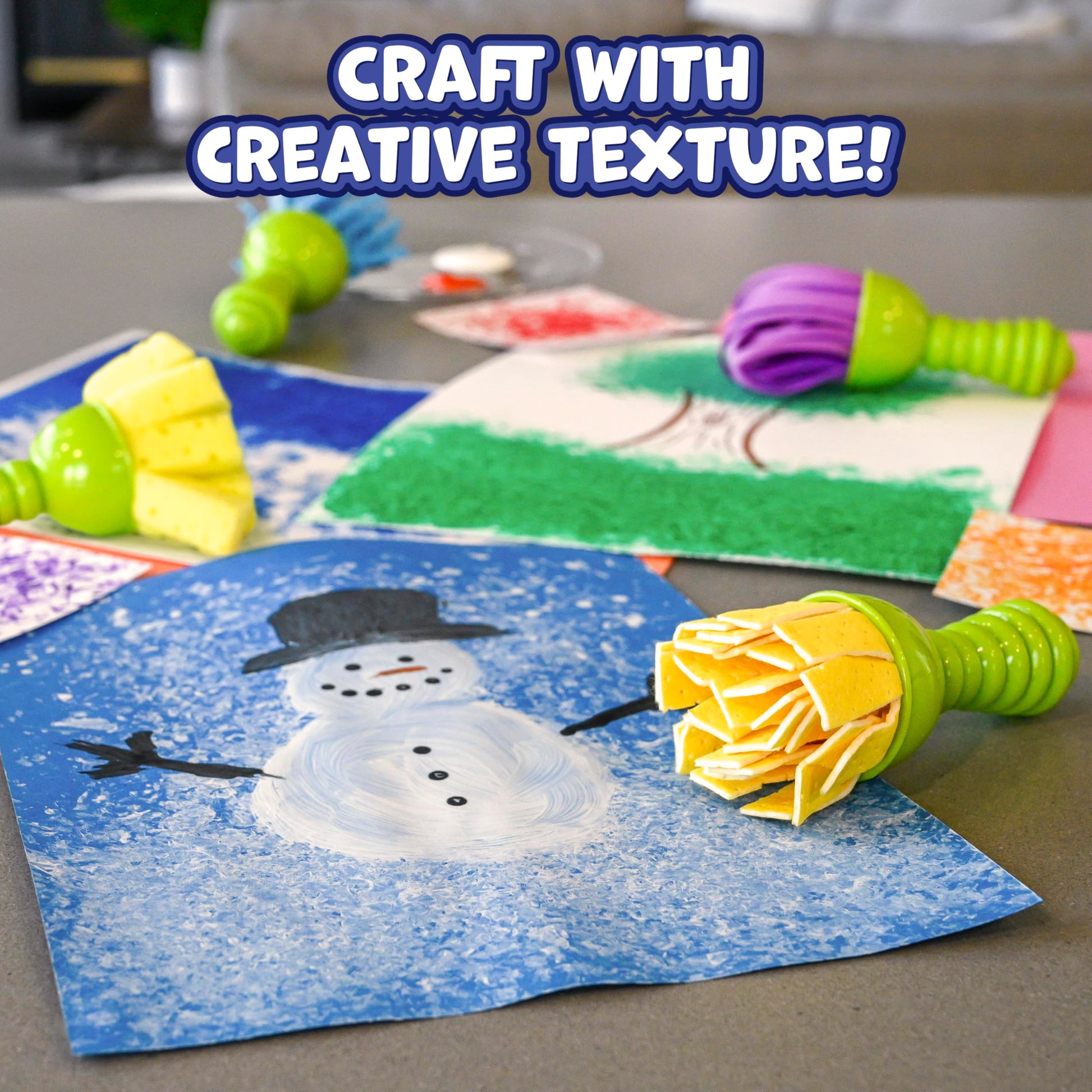 textured art tools set 2 set of 4 imagine - PT01